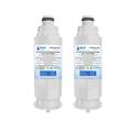 Refresh DA97-17376B Water Filter Replacement Compatible with Samsung RF23M8070SR HAF-QIN/EXP DA97-08006C (2 Pack)