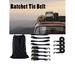 Tohuu Ratchet Tie-Down Strap Ratchet Safety Lock Ropes with Ratchet Buckles Heavy Duty Cargo Tie Downs Straps for Goods Luggage fine