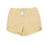 Pre-owned Jacadi Girls Peach | White | Stripes Cargo Shorts size: 14 Years