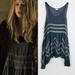 Free People Dresses | Aso Violet Harmon In American Horror Story Gray Lace Long Polka Dot Dress | Color: Gray | Size: S