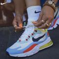 Nike Shoes | Nike Air Max 270 React Women's Shoes | Color: Blue/Yellow | Size: 6.5