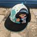 Disney Accessories | Disney Jasmine Aladdin Whole New World Snapback Flat Brim Bill Hat | Color: Black/Blue | Size: Os