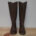 Michael Kors Shoes | Michael Kors Dark Brown Heeled Boots-Size 6m. | Color: Brown | Size: 6m