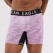 American Eagle Outfitters Underwear & Socks | American Eagle Men's Flex Performance Boxer Brief Underwear New Size Large | Color: Black/Purple | Size: L