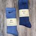 Nike Accessories | Authentic Nike Hand Dyed Socks-2 Pairs | Color: Blue | Size: Various