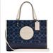 Coach Bags | Coach Dempsey Carryall In Signature Jacquard W/Patch | Color: Blue/White | Size: Os