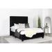 Rosdorf Park Jayvee Tufted Platform Bed Upholstered/Polyester | 61 H x 64.5 W x 86.5 D in | Wayfair 1AE9F6A11E8A47FEB9FC2E2C6615407C