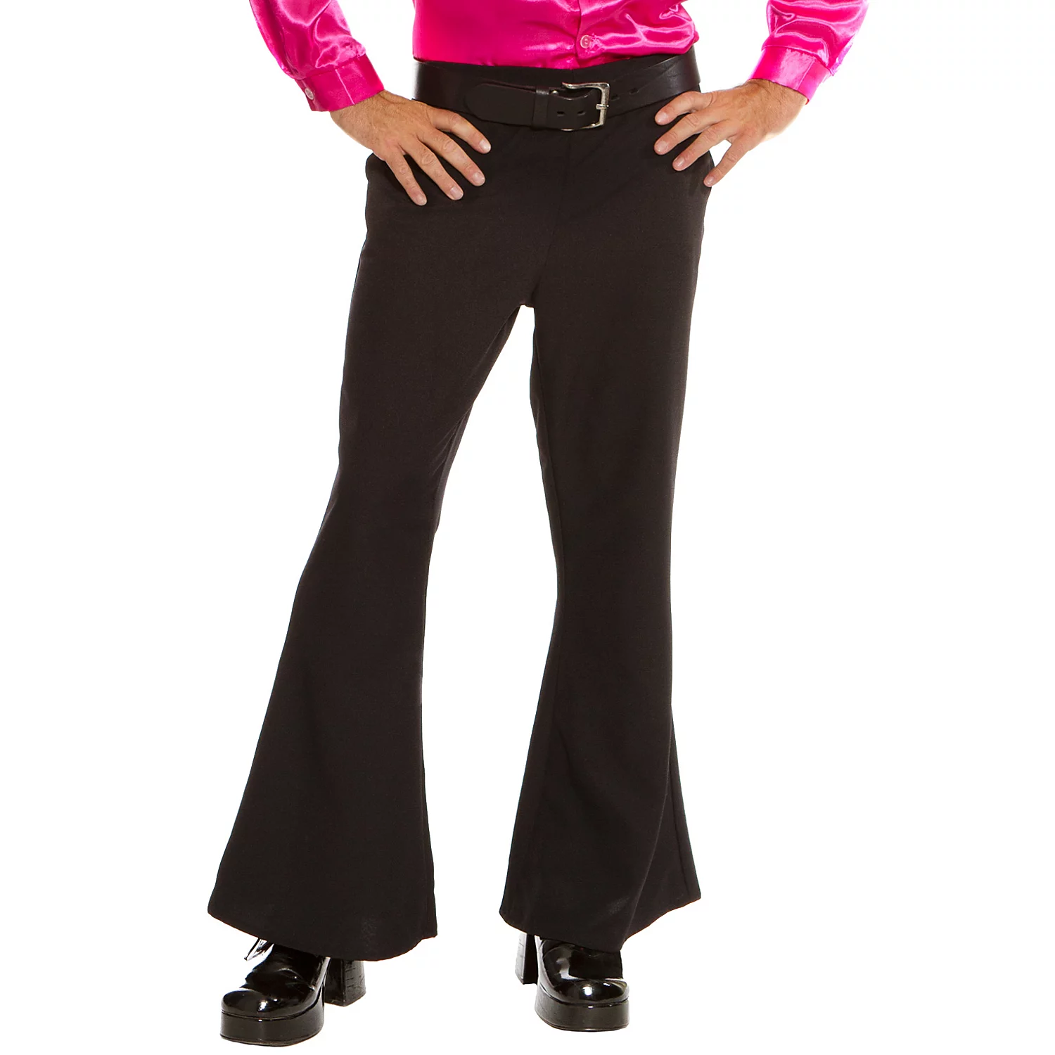 Pantalon patte d'eph, noir