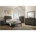 Winston Porter Jemi Panel Bedroom Set Special King 3 Piece: Bed, 2 Nightstands Wood in Gray | 60 H x 84 W x 88.5 D in | Wayfair