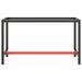 Symple Stuff Work Bench Frame Matte Black & Matte Red 55.1" x 19.7" x 31.1" Metal Metal | 31.1 H x 55.1 W x 19.7 D in | Wayfair