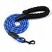Dog Leash 10FT Large Pet Rope Heavy Duty Reflective Nylon Leads w/ Comfy Handle