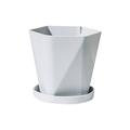 solacol Flower Pots for Indoor Plants Flower Pots with Drainage Indoor Plants Large Flower Pots Outdoor Balcony Household Plastic Flower Pot Resin Nordic Thicken Large Flower Pot