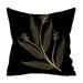 Noarlalf Body Pillow Case Gold Printed Polyester Pillow Case Cover Sofa Cushion Cover Home Decor C King Pillow Case 21*12*3