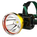 Super Bright Headlamp Rechargeable LED Spotlightï¼ŒBattery Powered for Garden Outdoor Camping Fishing