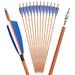 SHARROW Archery 30 Bamboo Skin Carbon Arrows Spine 500 12 Pack