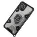 Compatible with IP-12PRO Phone Case Shockproof Heat Dissipation Magnetic Kickstand Case with Lanyard