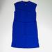 J. Crew Dresses | J. Crew Blue Keyhole Capped Sleeve Shift Dress Xs | Color: Blue | Size: Xs