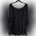 Free People Dresses | Free People Off The Shoulder Dress. | Color: Black | Size: L