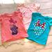 Disney Shirts & Tops | 3 Pack Disney Girls Toddler Tee Shirts | Color: Blue/Pink | Size: 3tg