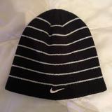 Nike Accessories | Nike Beanie Hat. Youth. Accessories. | Color: Black/White | Size: Youth