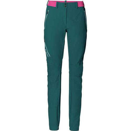 Damen Hose VAUDE Damen Wanderhose Scopi Pants II, Größe 42 in Blau