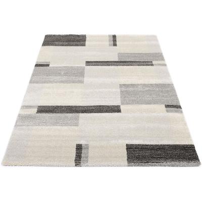 Teppich OCI DIE TEPPICHMARKE "Castle Beppo", grau, B:200cm H:20mm L:250cm, Kunstfaser, Teppiche, Kurzflor, Wohnzimmer Image