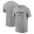 Men's Nike Heather Gray Chicago Cubs Team Engineered Performance T-Shirt