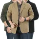 Hommes Blazer D'affaires imbibé adt Veste Coton Denim Bomber Militaire Vestes Hommes Outwear Asie