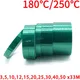 Ruban adhésif en PET vert 3 5 10 12 15 20 25 30 40 50mm résistant à la chaleur pour soudure de