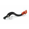 A.R.T. Pédale de frein Factory aluminium anodisé noir/embout orange KTM/Husqvarna