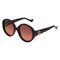 Gucci GG1256S Unisex-Sonnenbrille Vollrand Rund Kunststoff-Gestell, braun