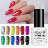 Fairnull ROSALIND 7ml Fast Dry Crackle Gel Nail Polish Manicure Decor Varnishes Lacuqer