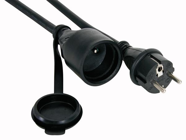 Perel Gummi-Verlängerungskabel - 25 M - 3G2.5 - Stecker-Typ E (Französisches System) Image