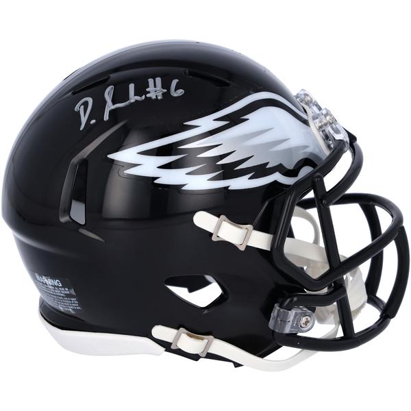 devonta-smith-philadelphia-eagles-autographed-riddell-2022-alternate-speed-mini-helmet/