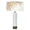 jefdesigns Palm Leaf Thad Table Lamp - jd_PG_ThadWH