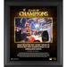 Drew McIntyre WWE Framed 15" x 17" 2020 Clash of Champions Collage - Limited Edition 250