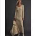 Free People Dresses | Free People Beach Walk About Maxi Dress Ribbed Knit Size Small | Color: Cream | Size: S