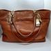 Coach Bags | Cognac Pebble Leather Coach Tote Bag | Color: Brown | Size: 17" X 10" X 5"