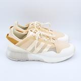 Adidas Shoes | Adidas Zx 2k Boost Pure Halo Womens Athletic Sneakers Ivory White Size 10 | Color: Cream | Size: 10