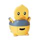 Children's Close Stool Urinal for Boys, Girls, Children, Infants and Toddlers, Bed Tub and Urinal Made of Yellow and Blue