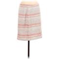 Katherine Barclay Casual Skirt: Pink Stripes Bottoms - Women's Size 4