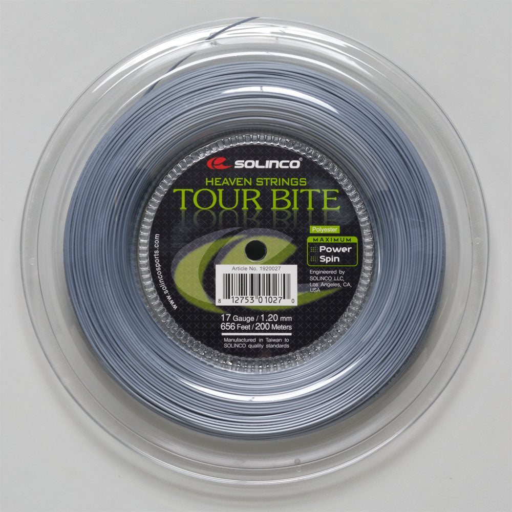 Solinco Tour Bite 17 1.20 656' Reel Tennis String Reels - Solinco