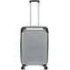 Hartschalen-Trolley STRATIC "Stripe, 66 cm" Gr. B/H/T: 43 cm x 66 cm x 27 cm 67 l, silberfarben (silver) Koffer Hartschalenkoffer