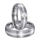 Beau bijoux couple mariage bande 925 en argent sterling anneaux pour les femmes amour titane bague