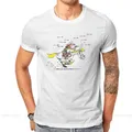 Lucky Luke-T-shirt à col rond en coton So Successfu Cartoon vêtements vintage pour hommes