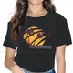 T-shirt de champignon de Cordyceps mutant pour femme et fille doux moelleux nouveauté Elie