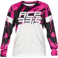 Acerbis MX J-Kid 4 Kinder Motocross Jersey, weiss-lila, Größe XL