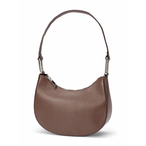 Walbusch Damen Leder Mini Bananen Handtasche Kokos