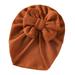 Gureui Newborn Baby Boys Girls Cute Turban Headbands Classic Bow Knot Beanie Cap Stretchy Head Wrap for Infants