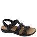 Clarks Laurieann Vine - Womens 5.5 Black Sandal Medium